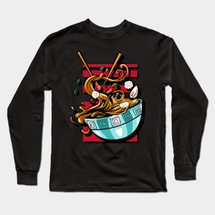 WAVE RAMEN JAPANESE Long Sleeve T-Shirt